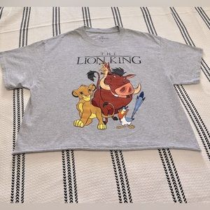 Disney Lion King Tee Crop Top